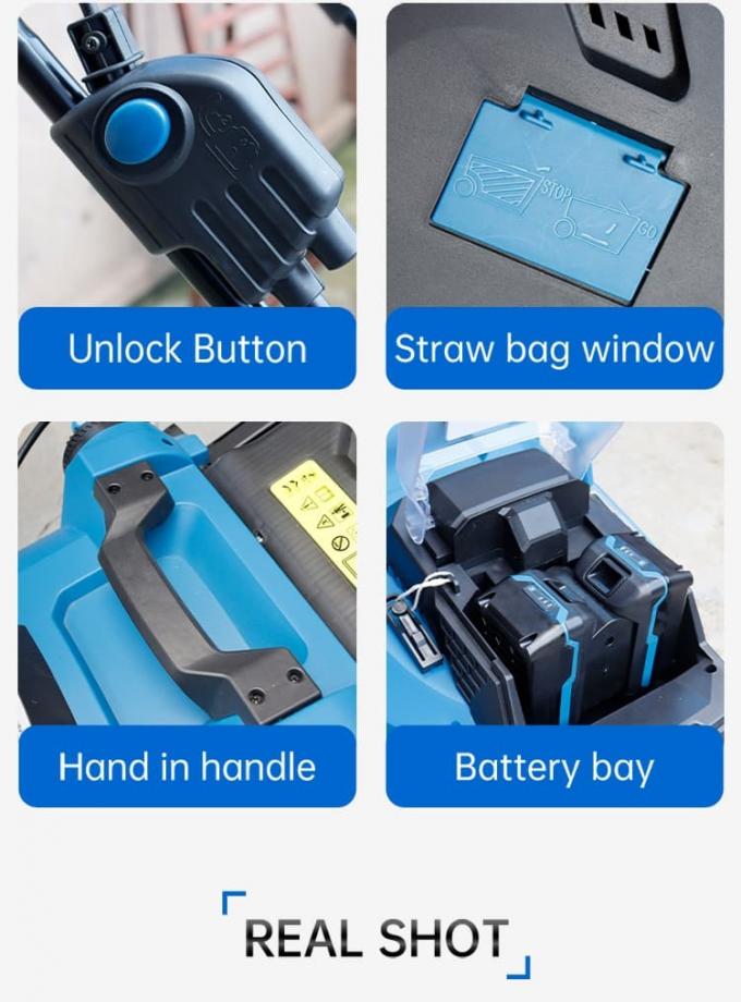 電池の芝刈り機